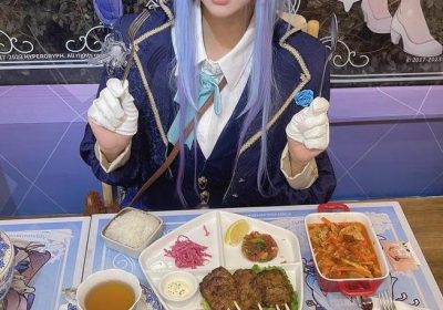枣糕下野病弃疗年龄的cos作品，感性饰演悲伤角色