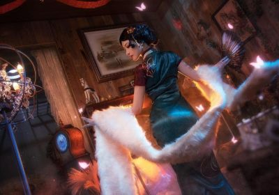 原图授权的露儿大魔王cos图片，还原卡通人物的味道