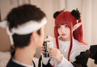 Rioko凉凉子微博怎么展示自己的cosplay原图与精美后期？