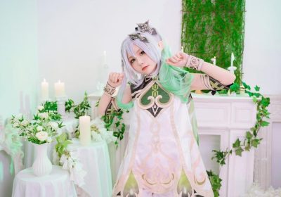 勇者大陆上的喵小吉胡桃拍摄花絮，cos作品一网打尽