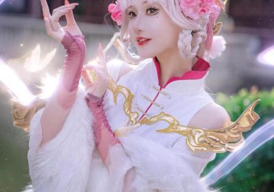 露儿大魔王cos涂山：照片后期精细处理，效果炸裂