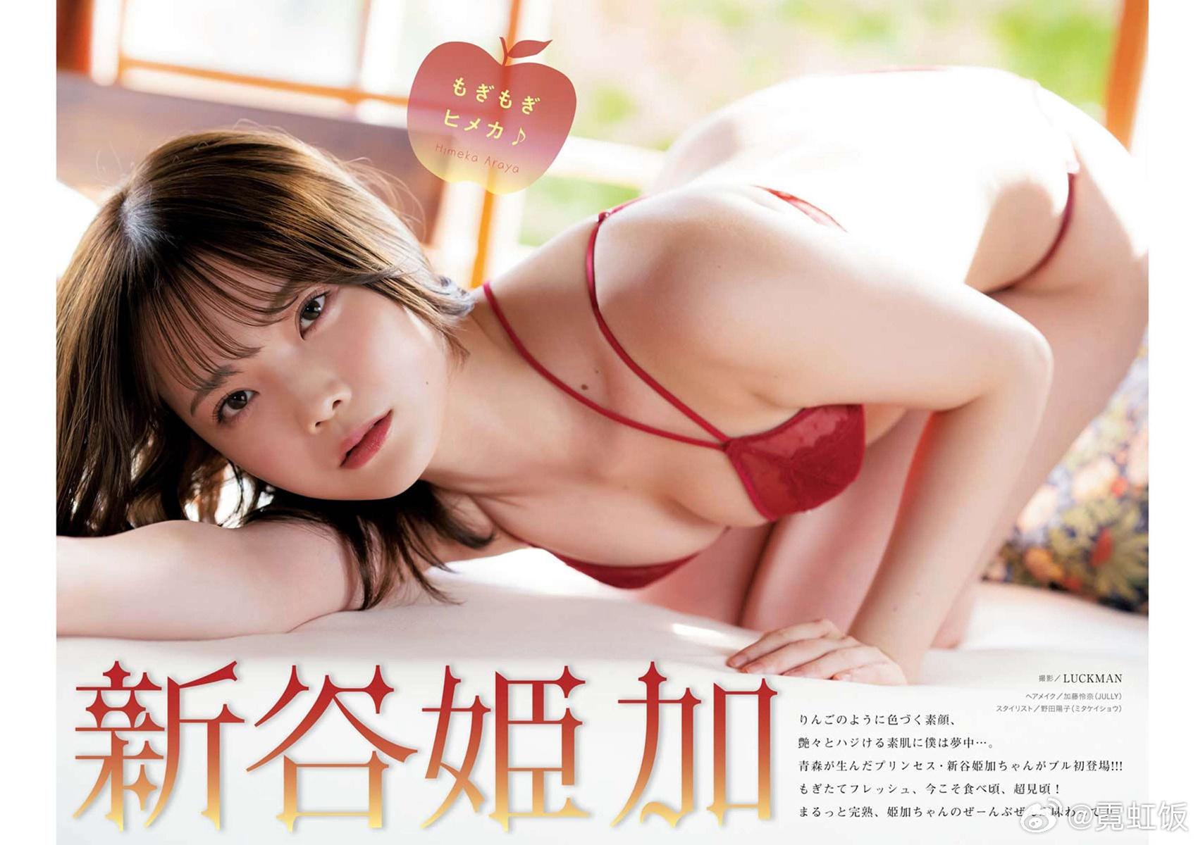 日本新谷姬加简介，精美写真杂志图片-3