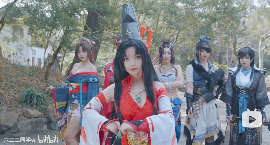 6位顶流coser联手出品《永劫无间》版甄嬛传COS图-1