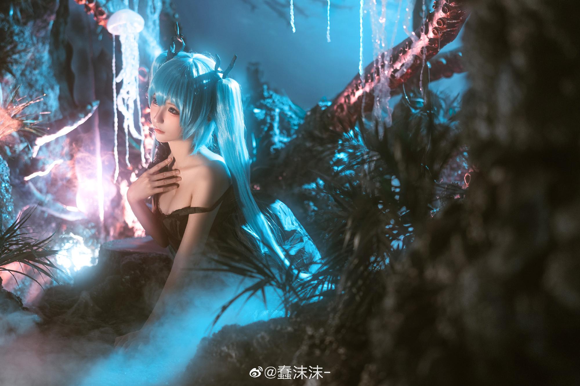 文艺复古！蠢沫沫推出初音未来深海少女主题作品-4