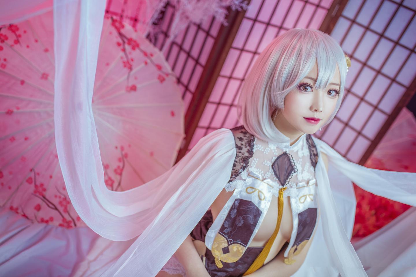 《碧蓝航线》天狼星旗袍cosplay真人图欣赏-1