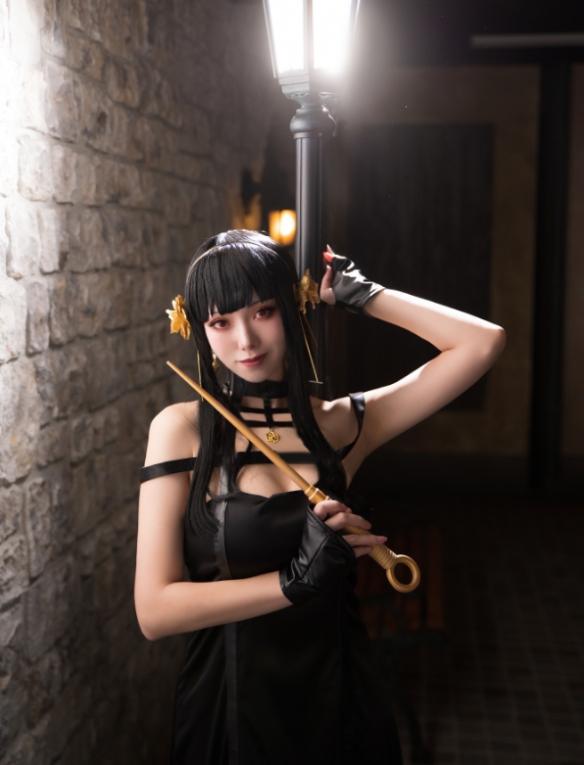 《间谍过家家》间谍杀手约尔，苍井みやこCOS图-3