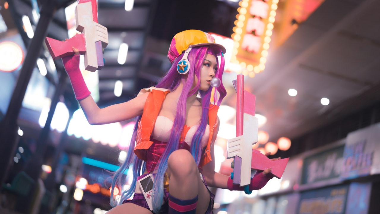 电玩女神厄运小姐<英雄联盟>COS图欣赏（CN：夏天Tatiana）-2