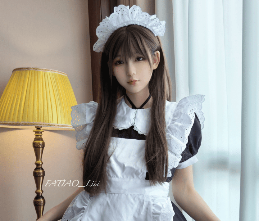 迷之呆梨女仆系列，静寂的夜景，美丽的温泉。-1