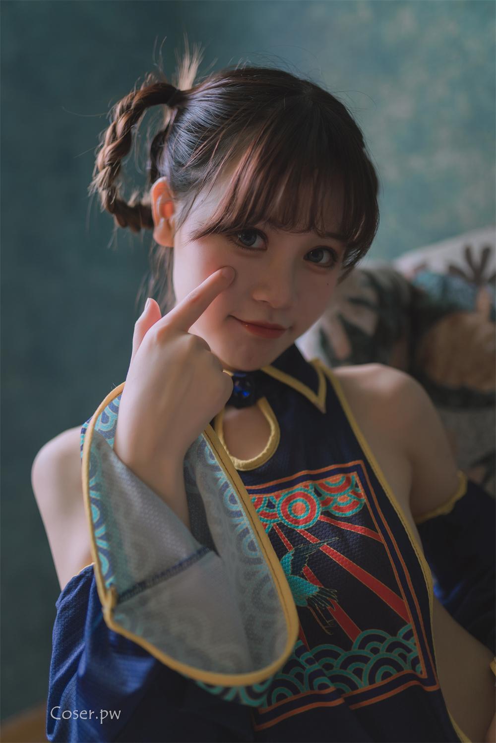 千反田鹿子cosplay图片，每一个作品都令人印象深刻-1