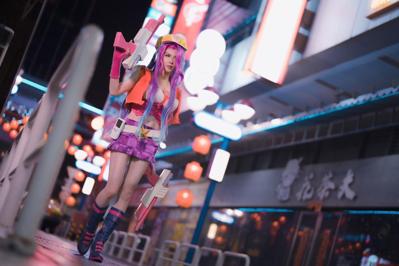 电玩女神厄运小姐<英雄联盟>COS图欣赏（CN：夏天Tatiana）-2