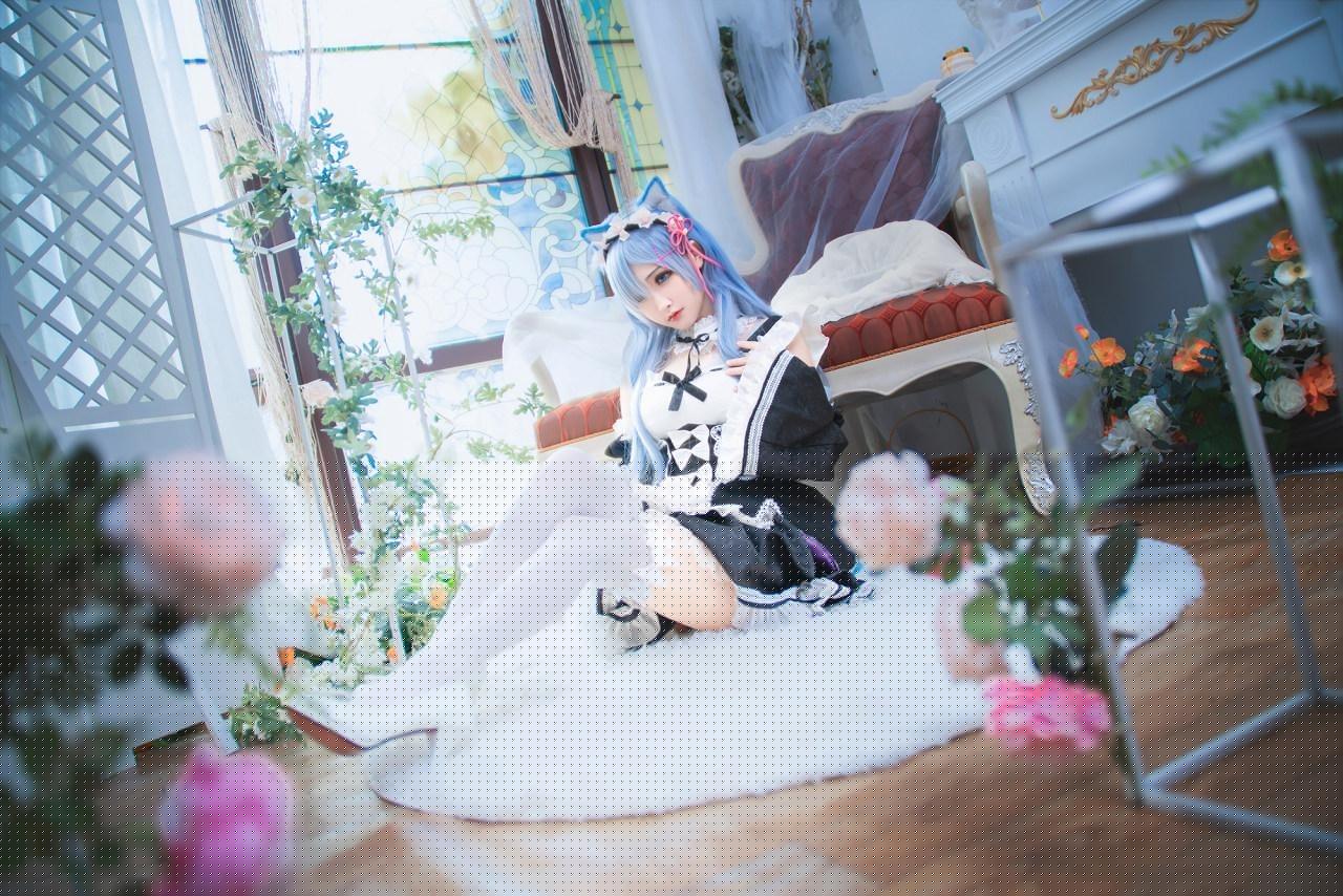 《Re:从零开始的异世界生活》蕾姆cosplay（CN：叽哥威武八七）-1