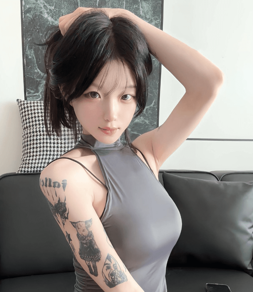 提苦茶子个人简介，豹纹黑·丝福利写真资源-1