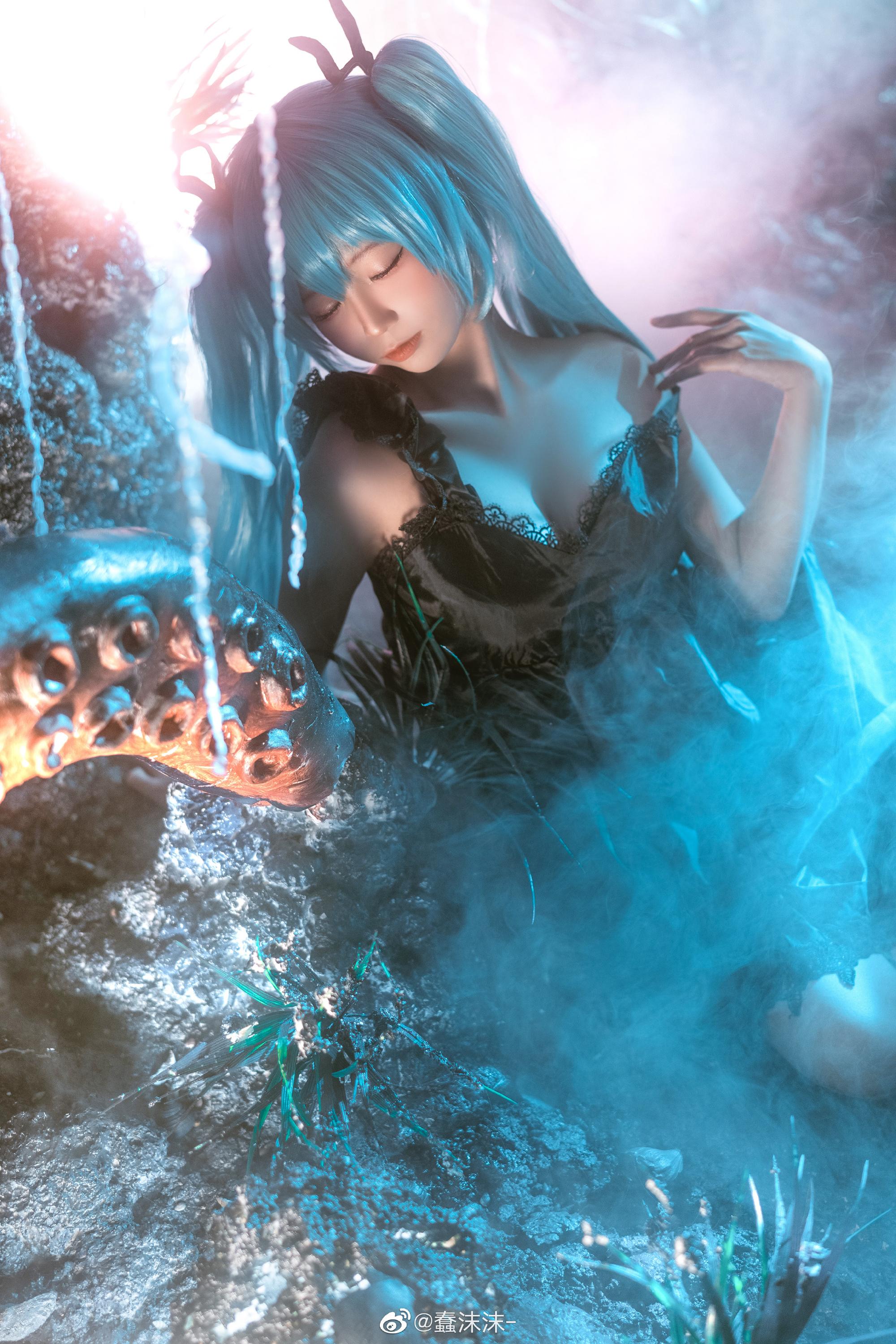 文艺复古！蠢沫沫推出初音未来深海少女主题作品-1