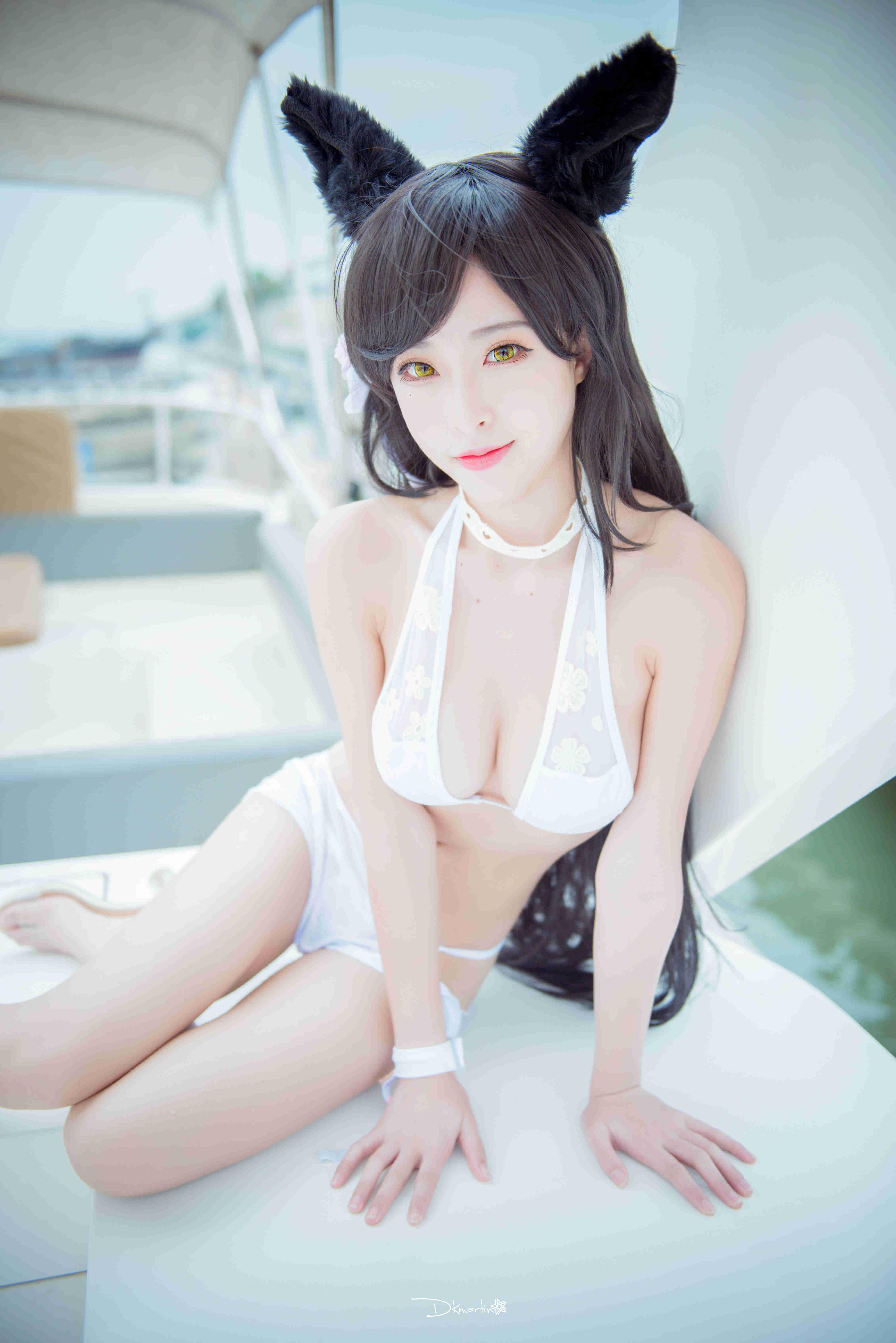 清水由乃爱宕泳装Ver真人COS图（清水由乃COS图）-7