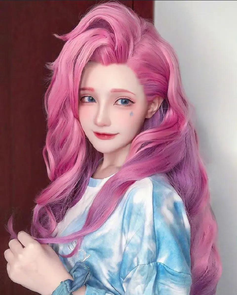 千夜未来《英雄联盟》萨勒芬妮COSPLAY真人图-2 千夜未来《英雄联盟》萨勒芬妮COSPLAY真人图-2