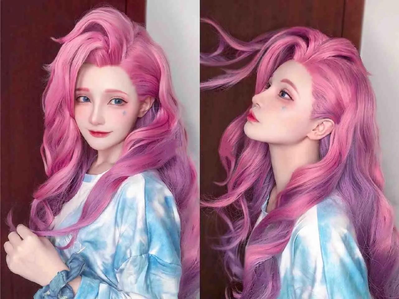 千夜未来《英雄联盟》萨勒芬妮COSPLAY真人图-1 千夜未来《英雄联盟》萨勒芬妮COSPLAY真人图-1