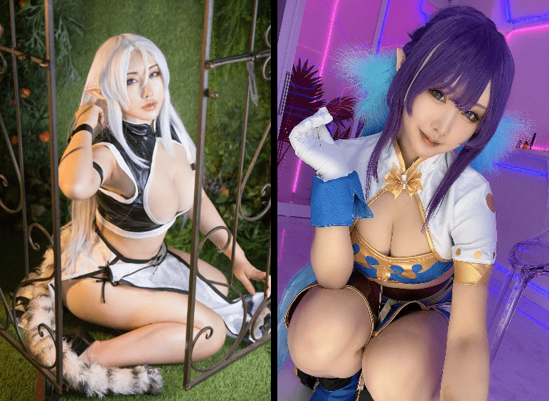 台日混血Coser鸟海かう（鸟海Kau）作品惊现A.V桥段，出乎意料！-2