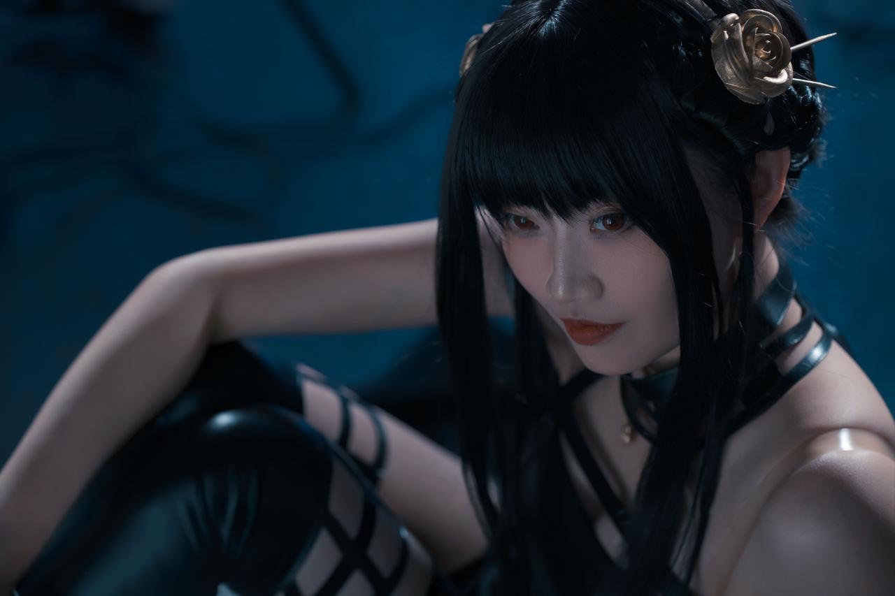 《间谍×过家家》荆棘公主约尔COS真人图 (CN：梁月曦Luna)-7