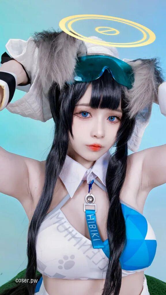 泰国Coser Mirin_Shu，猫冢响的夏夜奇遇-1