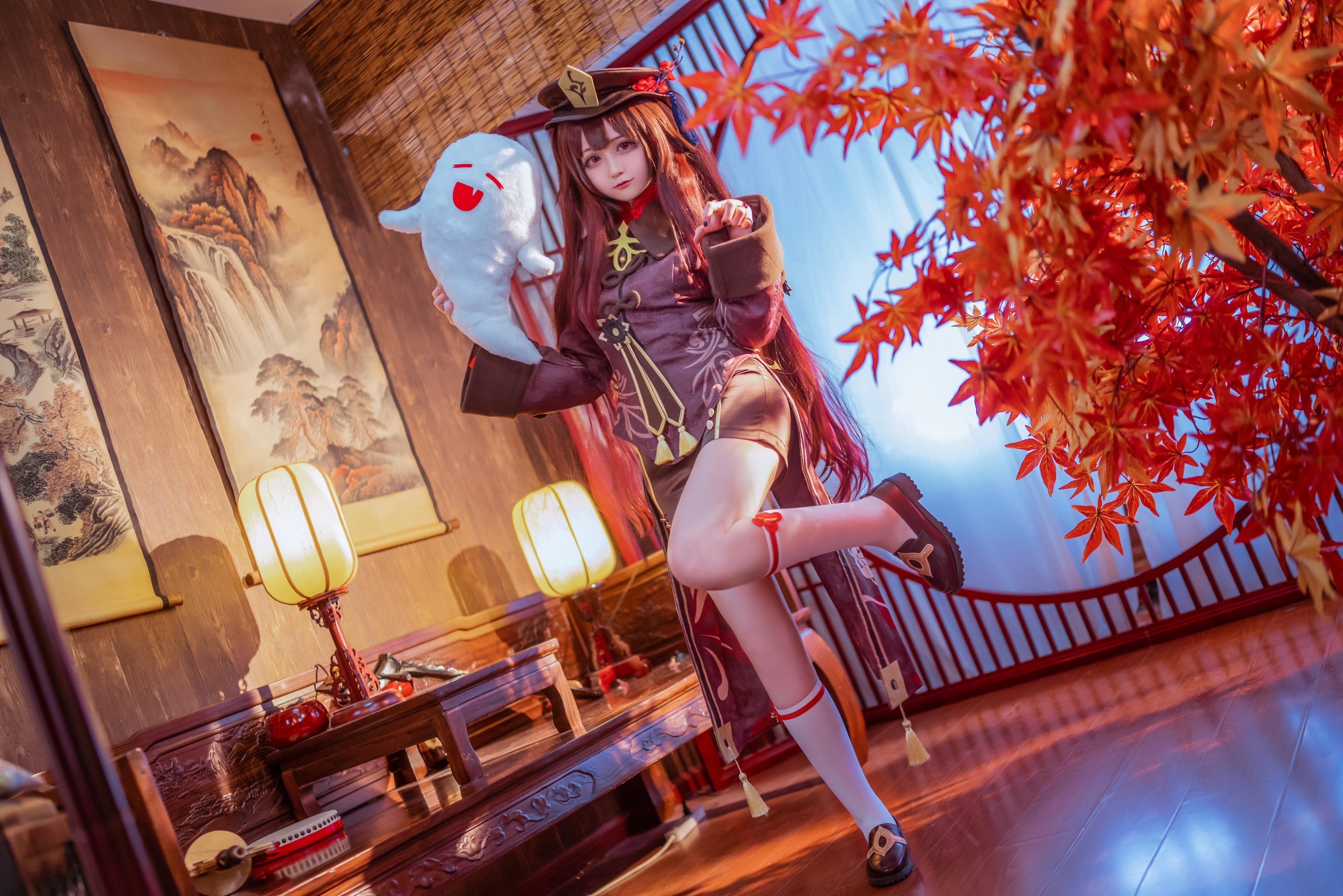 《Sayako(さやこ)原神-胡桃COSPLAY图欣赏》-1 《Sayako(さやこ)原神-胡桃COSPLAY图欣赏》-1