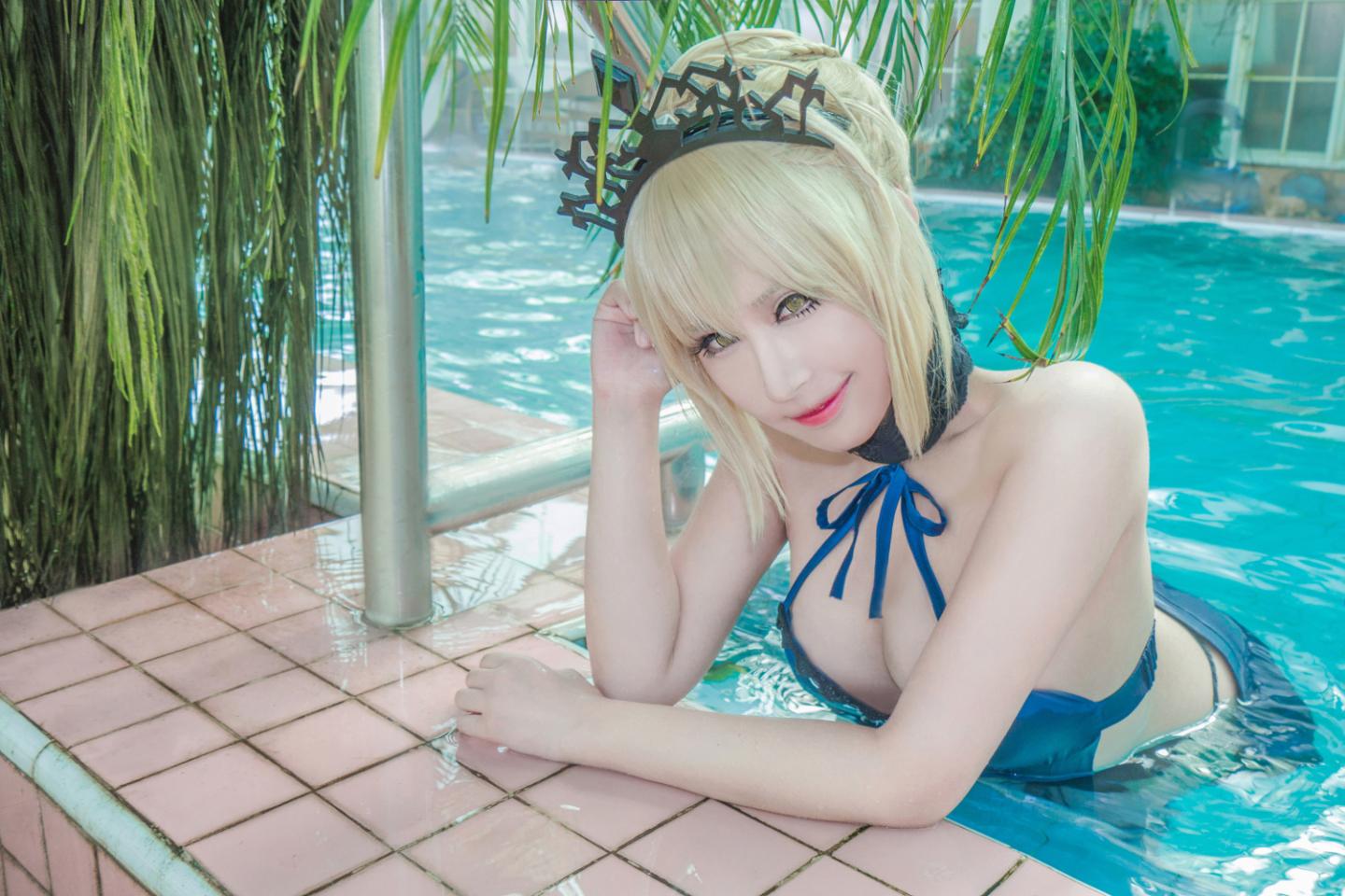 FateGrandOrder 黑saber cosplay欣赏（CN：虚空_澪绫）-2