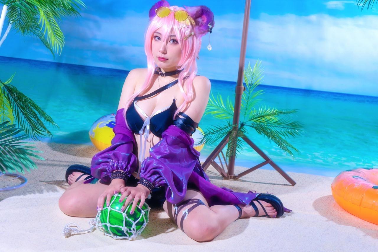 《明日方舟》林雨霞COS（CN：怪兽要努力变强）-1