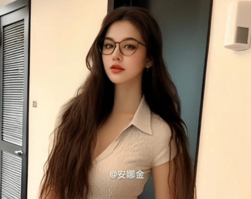 安娜金个人简介，身着黑色露肩服饰，姿态魅惑-1