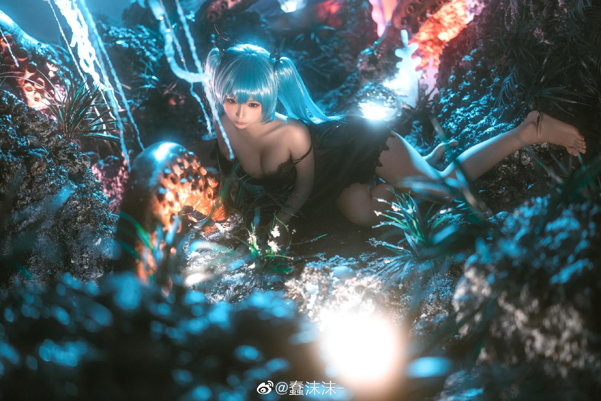 文艺复古！蠢沫沫推出初音未来深海少女主题作品-4