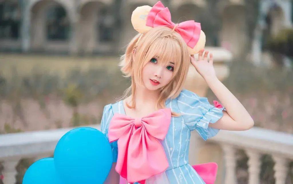 《面饼仙儿cosplay图包合集 自带仙气的妹子》-1