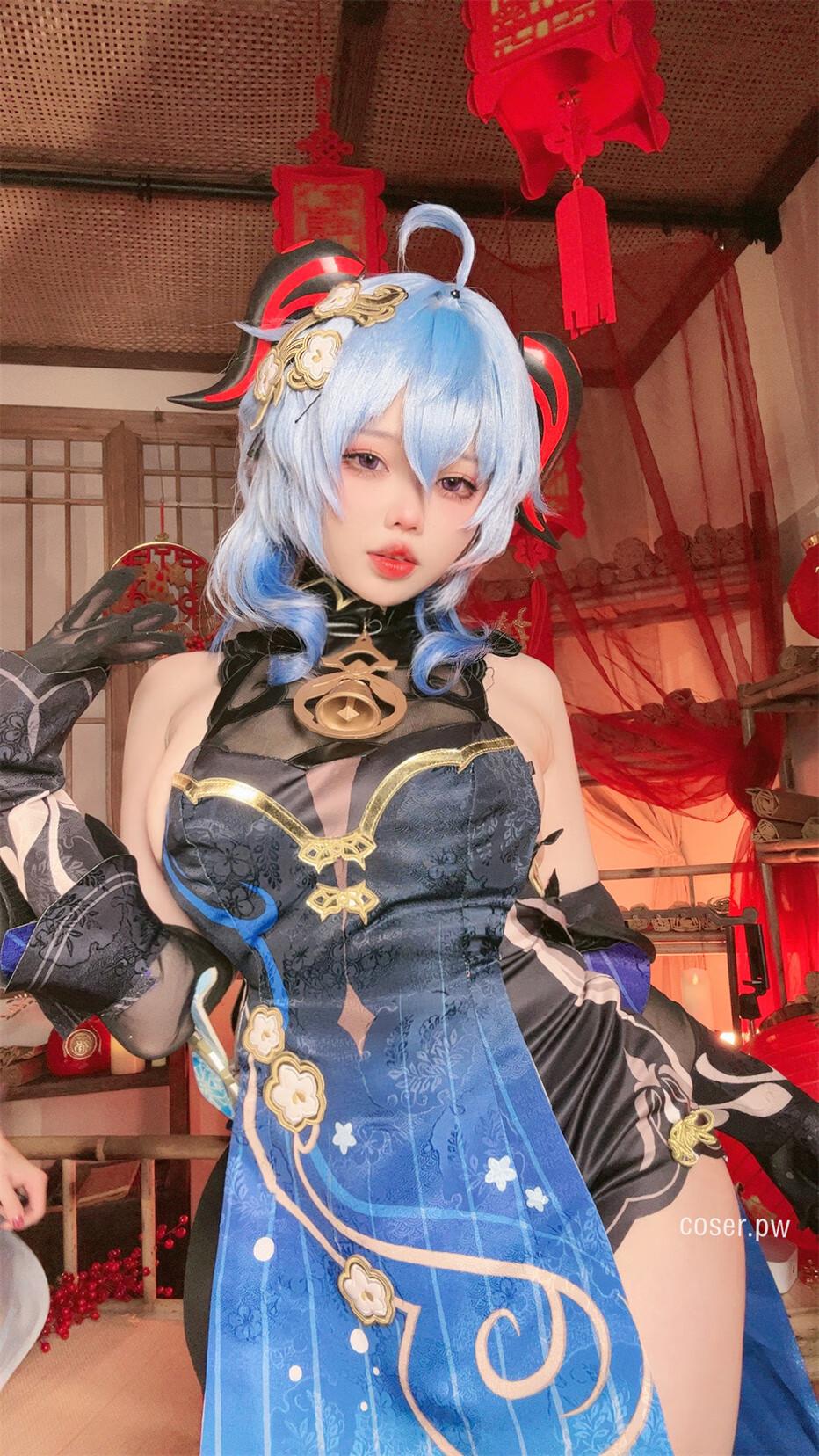 小瑶幺幺甘雨海灯节的美丽使者-1