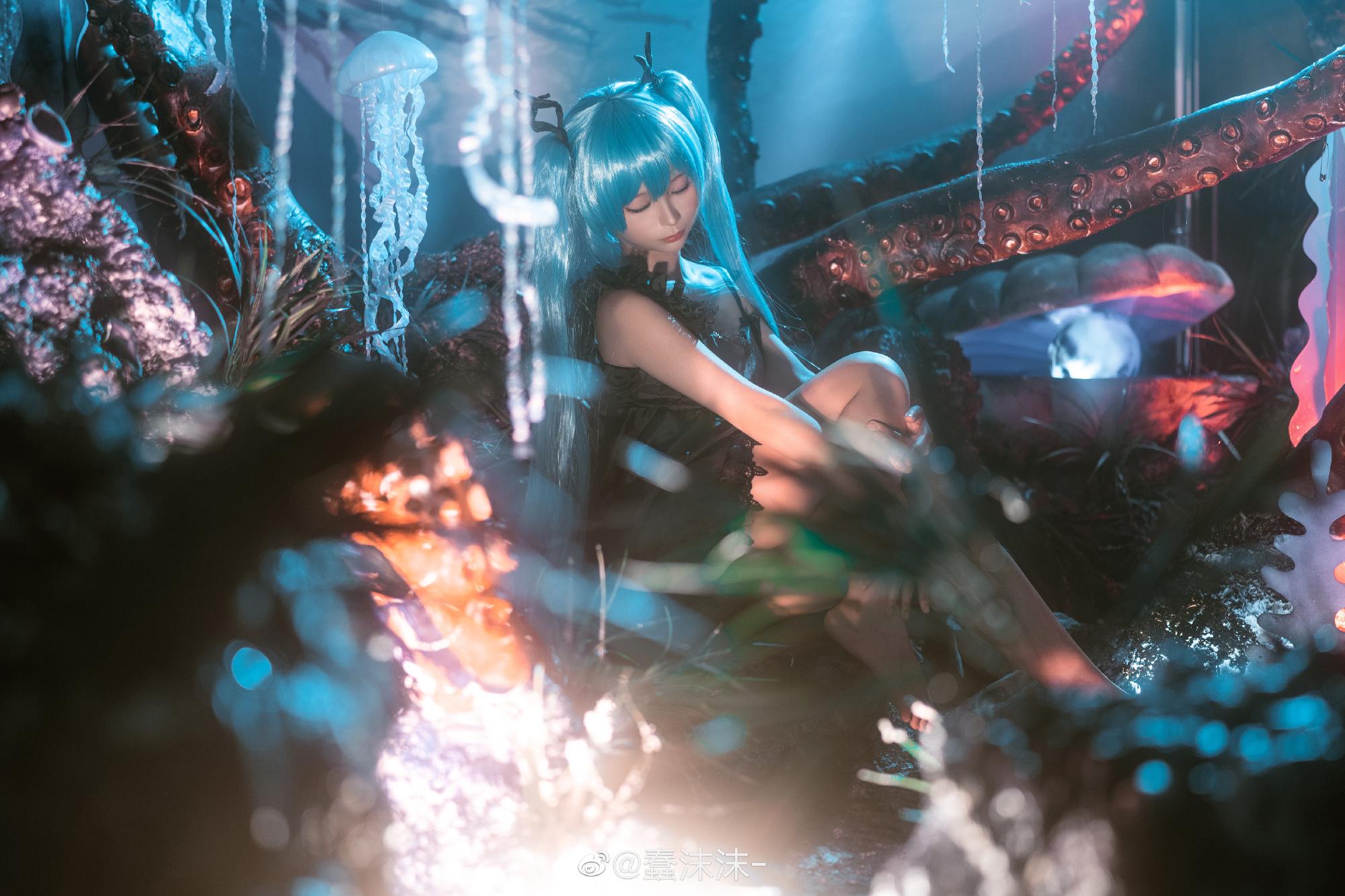 文艺复古！蠢沫沫推出初音未来深海少女主题作品-2