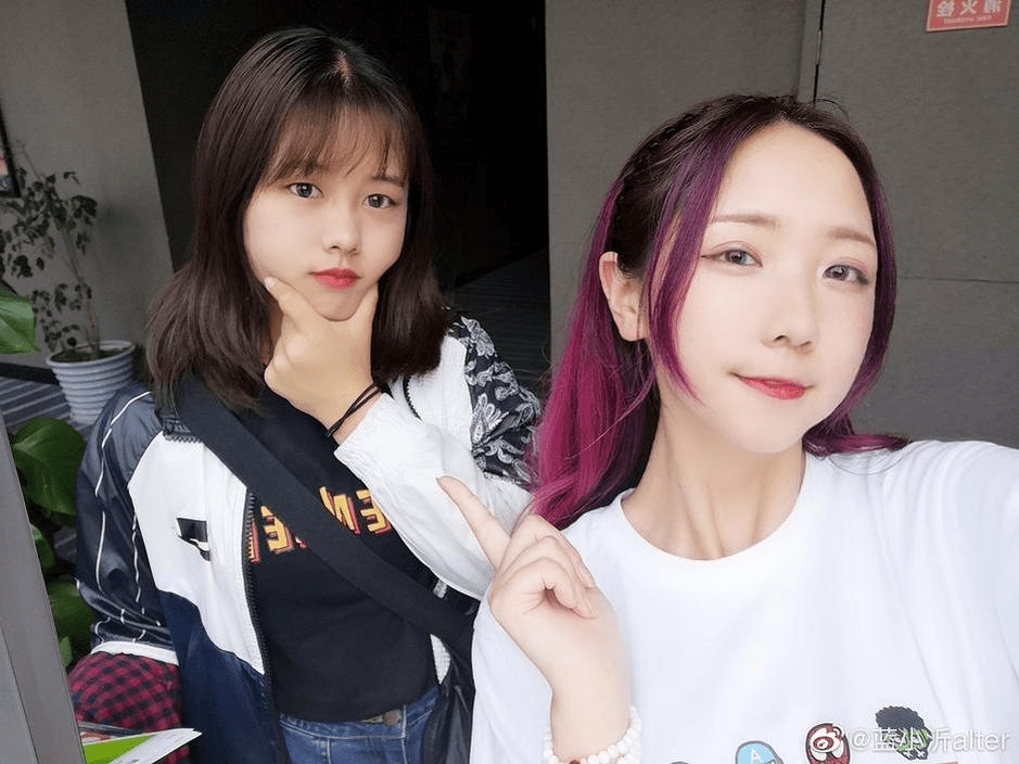 蓝小沂图包cos，生活二人日常照片出炉-1