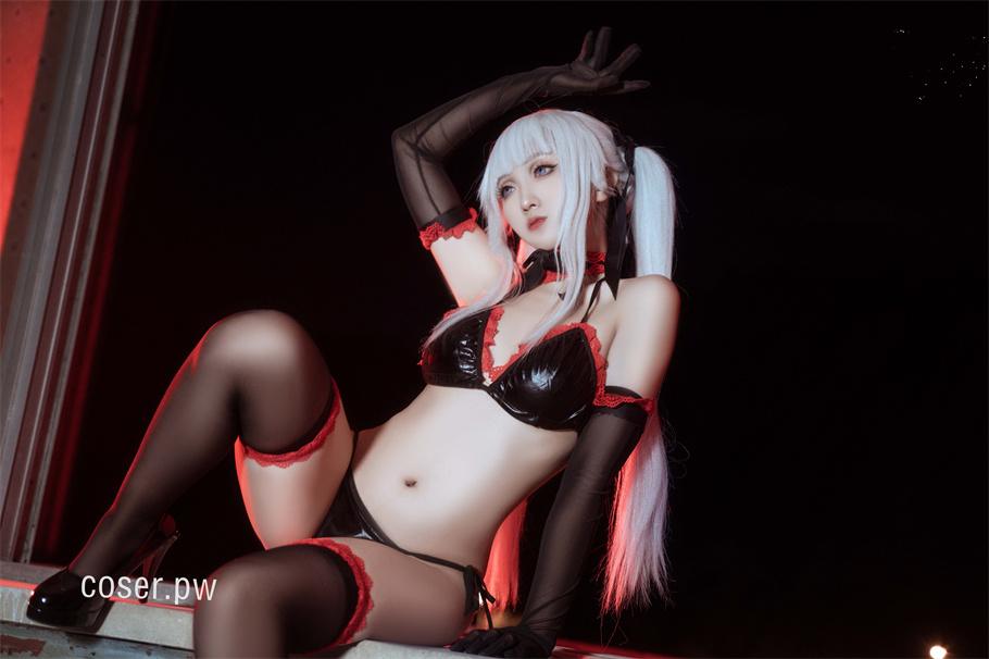 篝之雾枝》内衣 COSPLAY 绝美写真！魇恨恨博主带你进入 Coser 世界-2