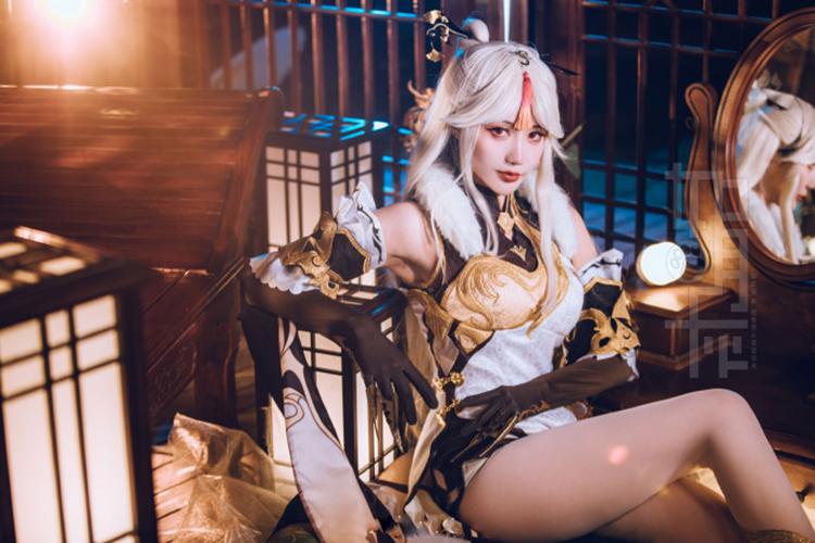 游戏《原神》凝光COS真人图(CN:如月灰)-12 游戏《原神》凝光COS真人图(CN:如月灰)-12