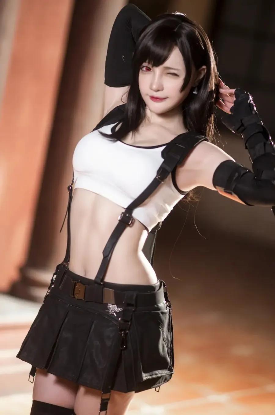 最终幻想蒂法COS图片(CN:千夜未来)-11 最终幻想蒂法COS图片(CN:千夜未来)-11