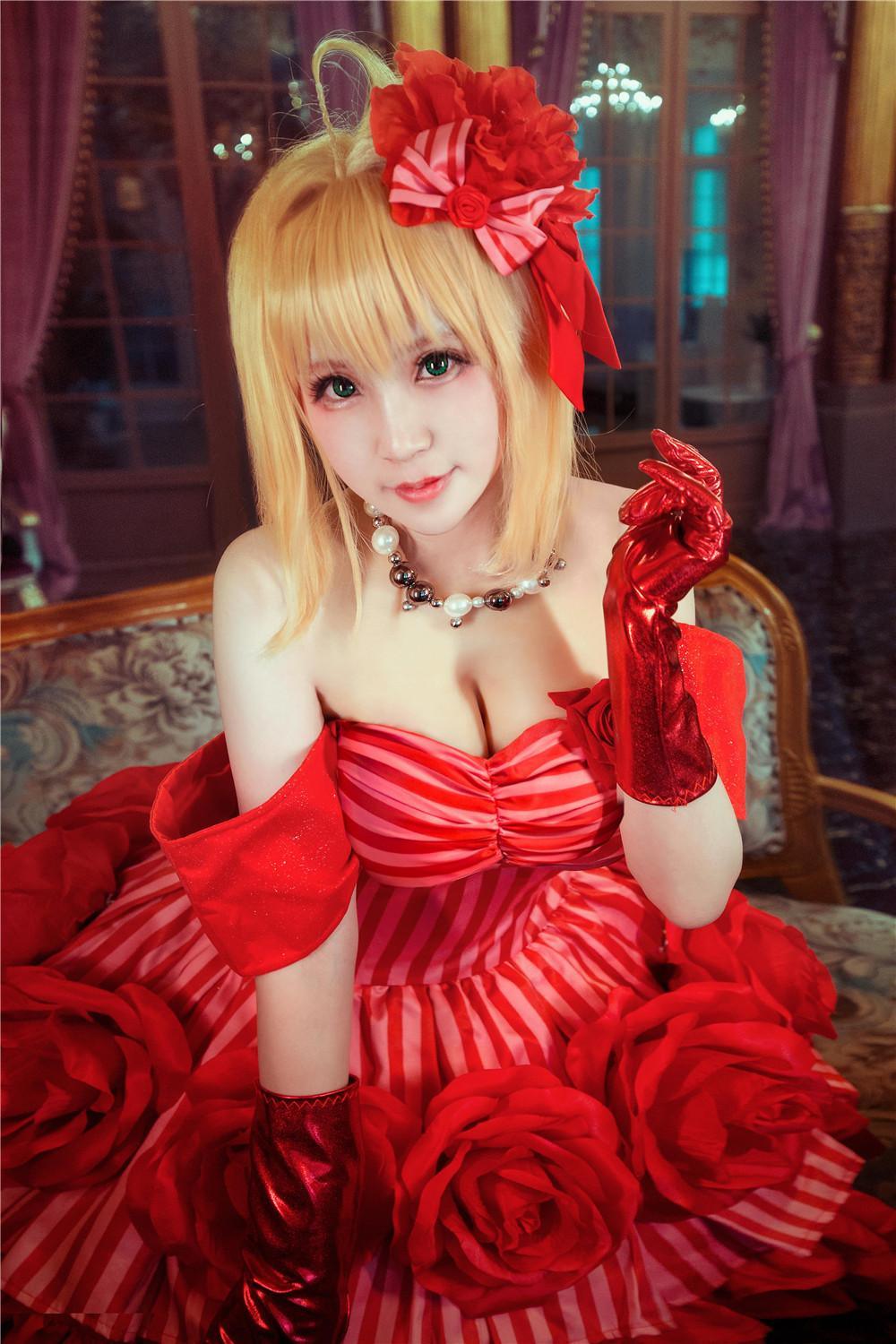 汐兔子八重樱cosplay，心灵美丽值得一看-2