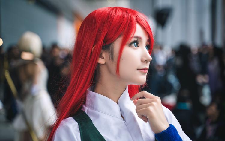 《火影忍者》漩涡玖辛奈人物COS图（cn:宇智波梧桐木吾木同）-1