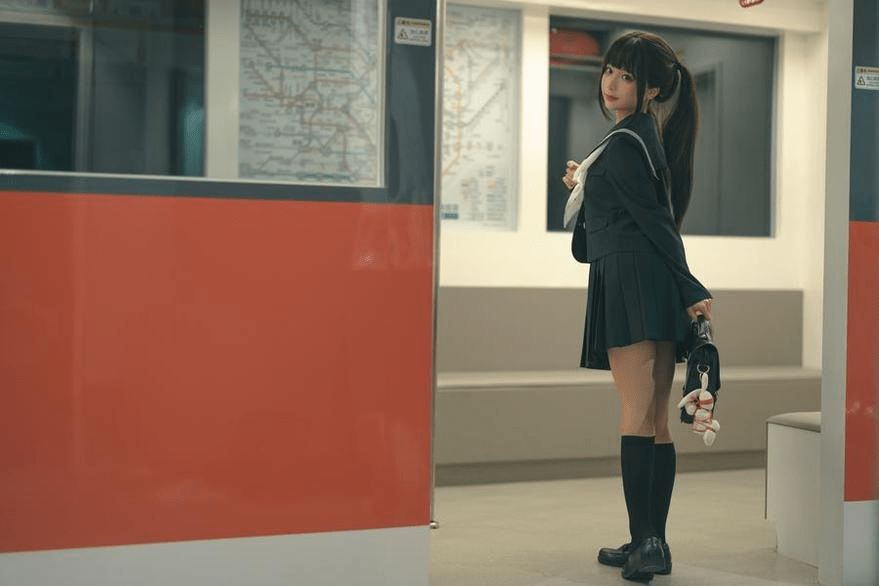 萌妹coser蠢沫沫，探索美景《东方免费Project》-1