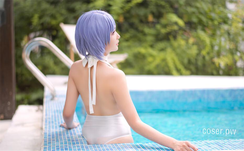 源纱希喵喵喵的新作品揭晓 – 狸猫 凌波丽COSisay的美丽诞生-1