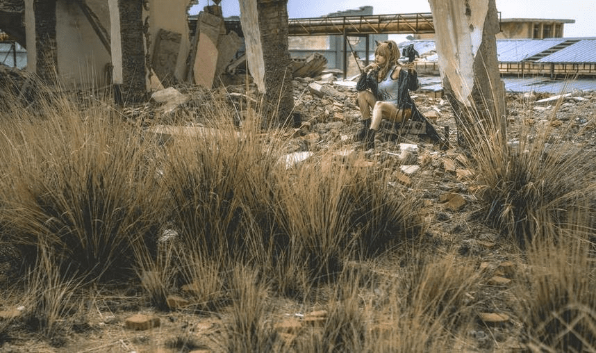 二次元女神秋和柯基，新图分享御系为主-1