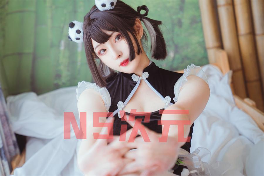 Natsuko夏夏子熊猫女仆有多好看，看细节就差不了-1