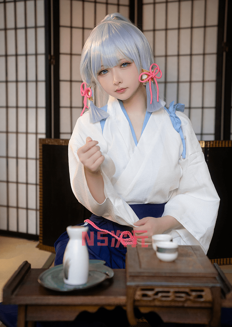 樱梨梨凌华剑道服cosplay作品鉴赏-2