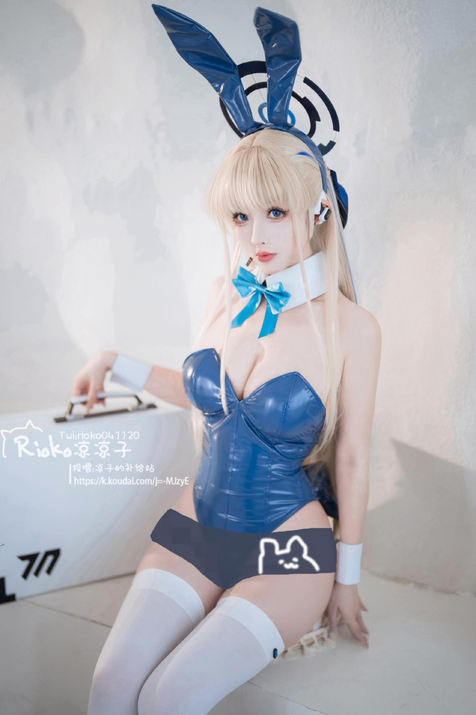 rioko凉凉子最新碧蓝档案 TOKI兔兔-1