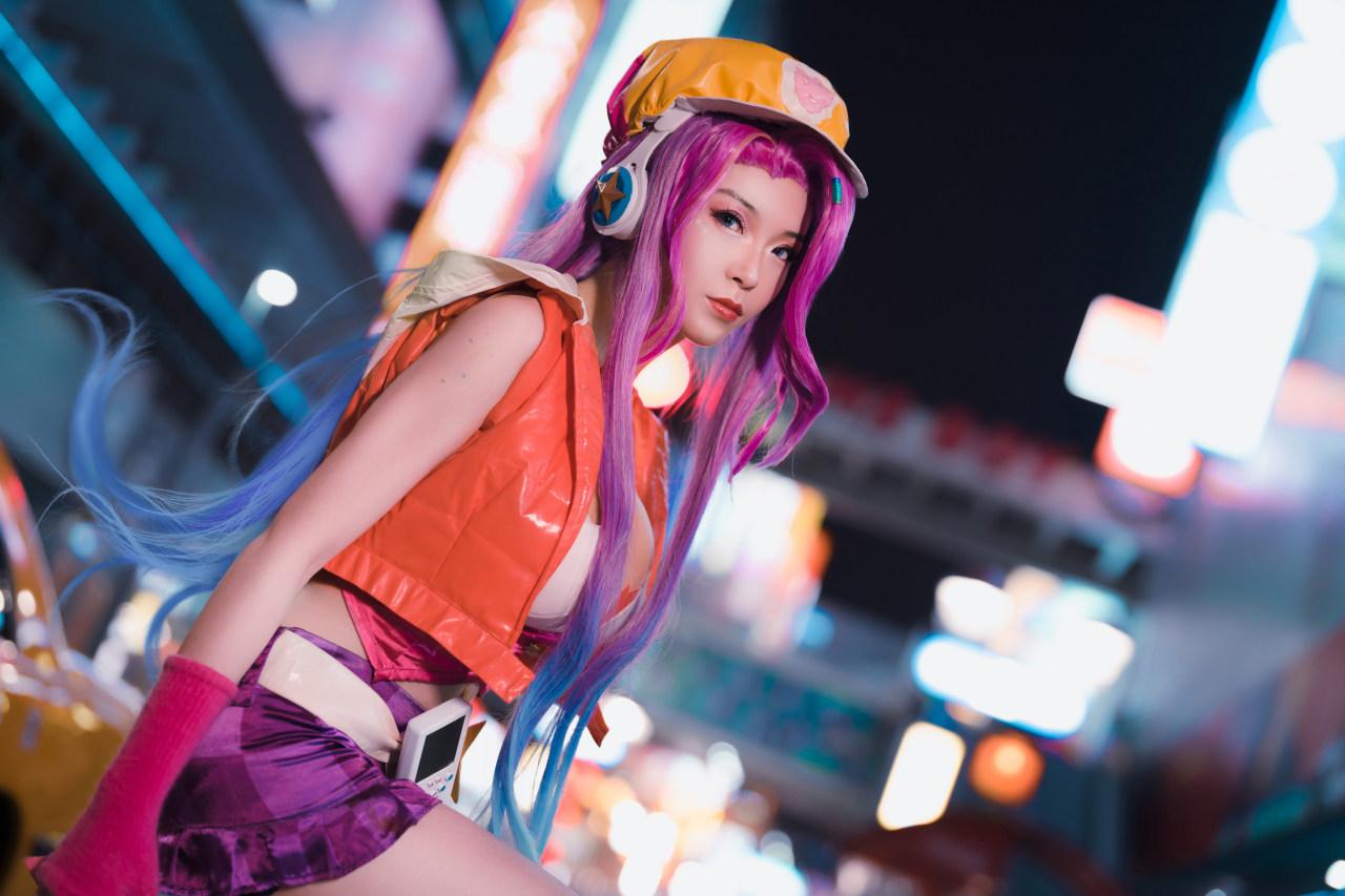 电玩女神厄运小姐<英雄联盟>COS图欣赏（CN：夏天Tatiana）-5