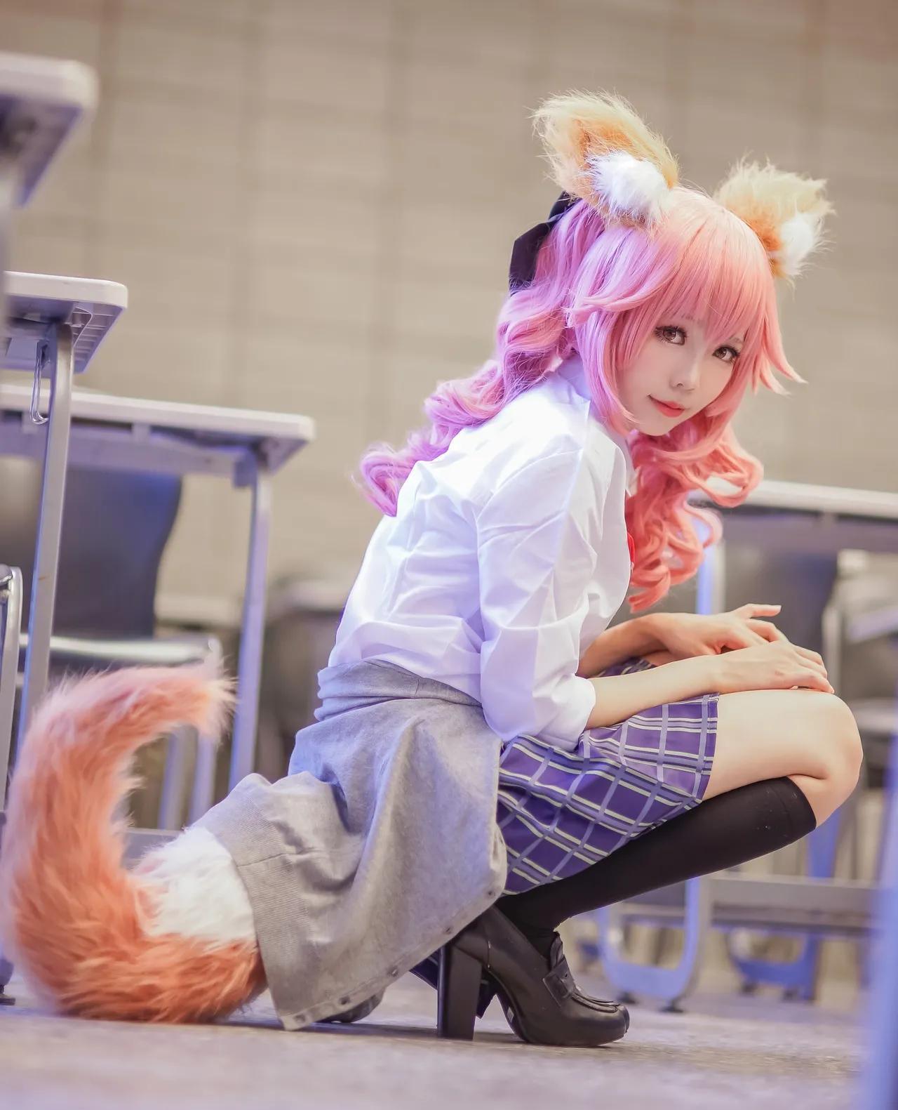 霜月shimo 性感阿狸的小尾巴美图欣赏-5