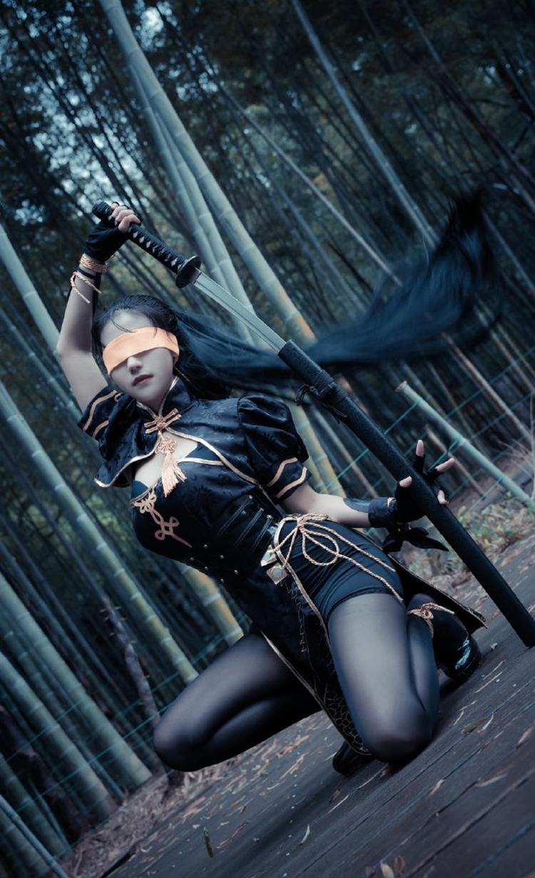 《《永劫无间》宁红夜 龙之道自知COS真人图(cn:Vv子教授)》-2 《《永劫无间》宁红夜 龙之道自知COS真人图(cn:Vv子教授)》-2