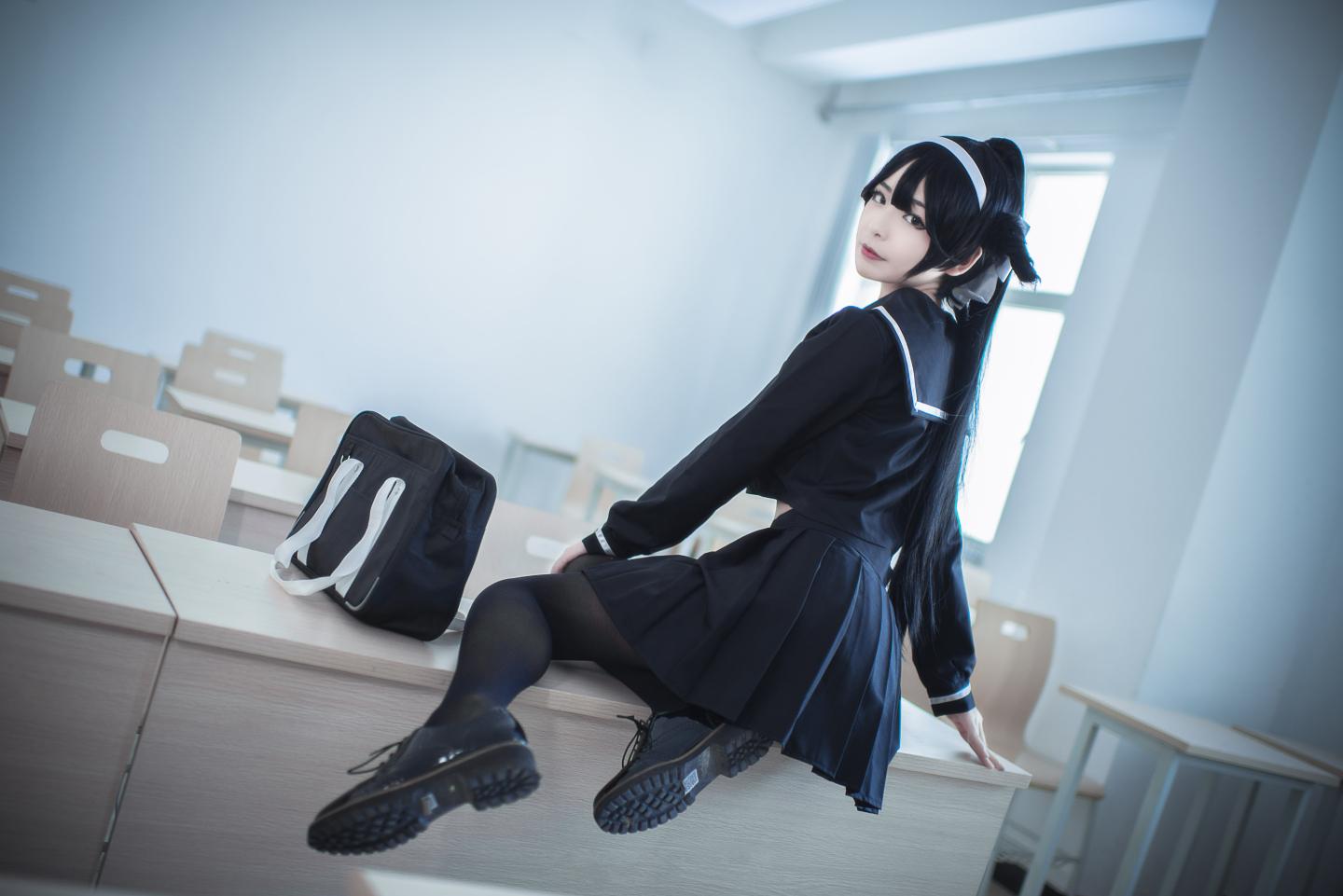 碧蓝航线 高雄獒cosplay（CN：ShiQi十七骷_）-9