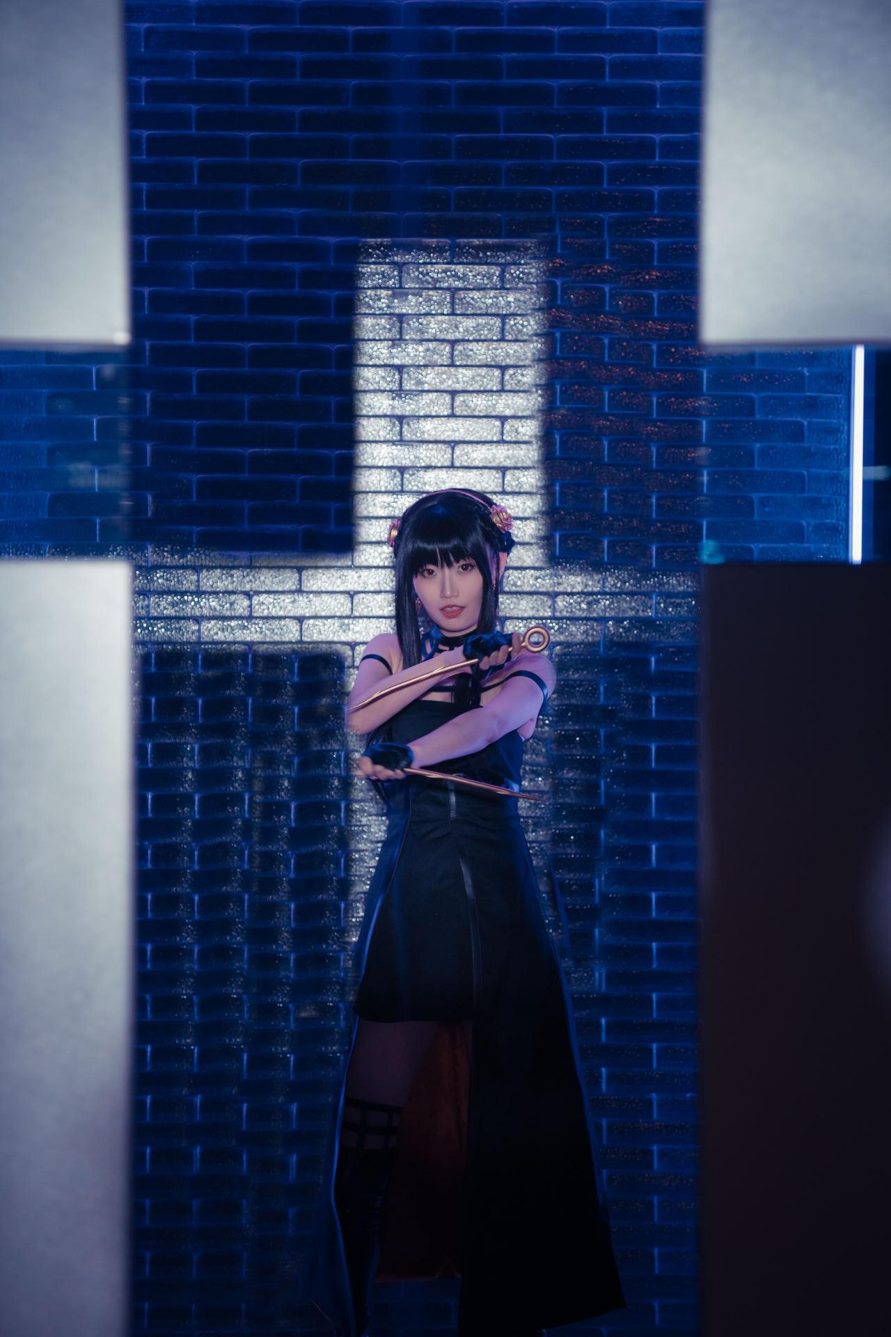 《间谍×过家家》荆棘公主约尔COS真人图 (CN：梁月曦Luna)-13