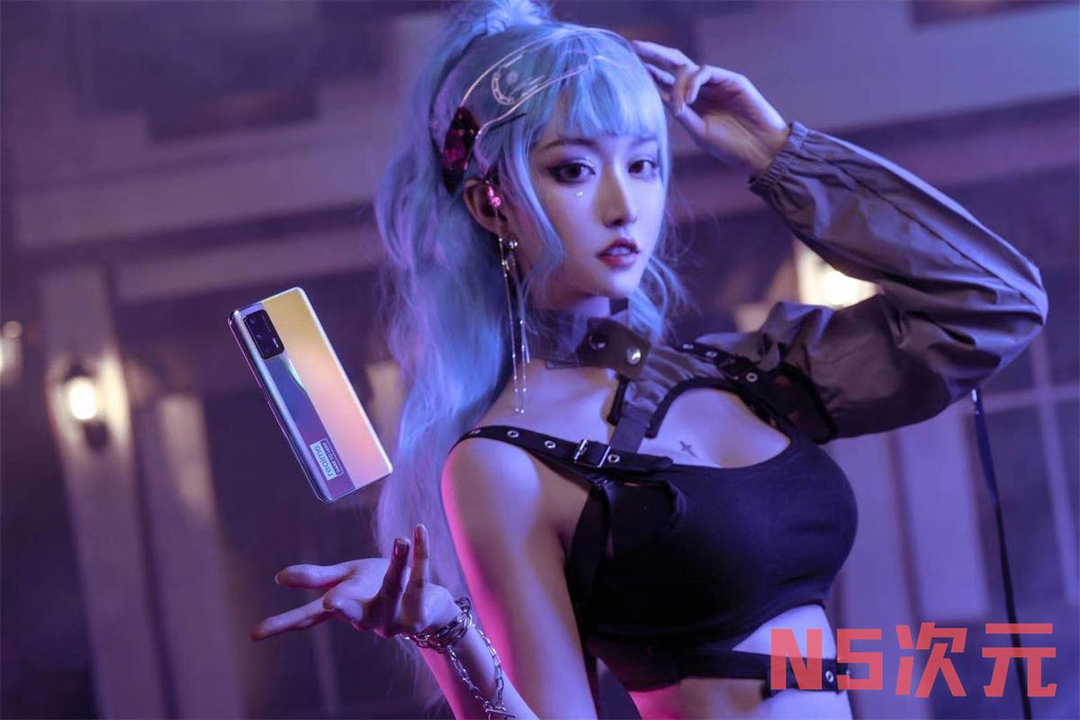 一套麻衣学姐兔女郎COSPLAY走红的动漫博主 沧霁桔梗-3