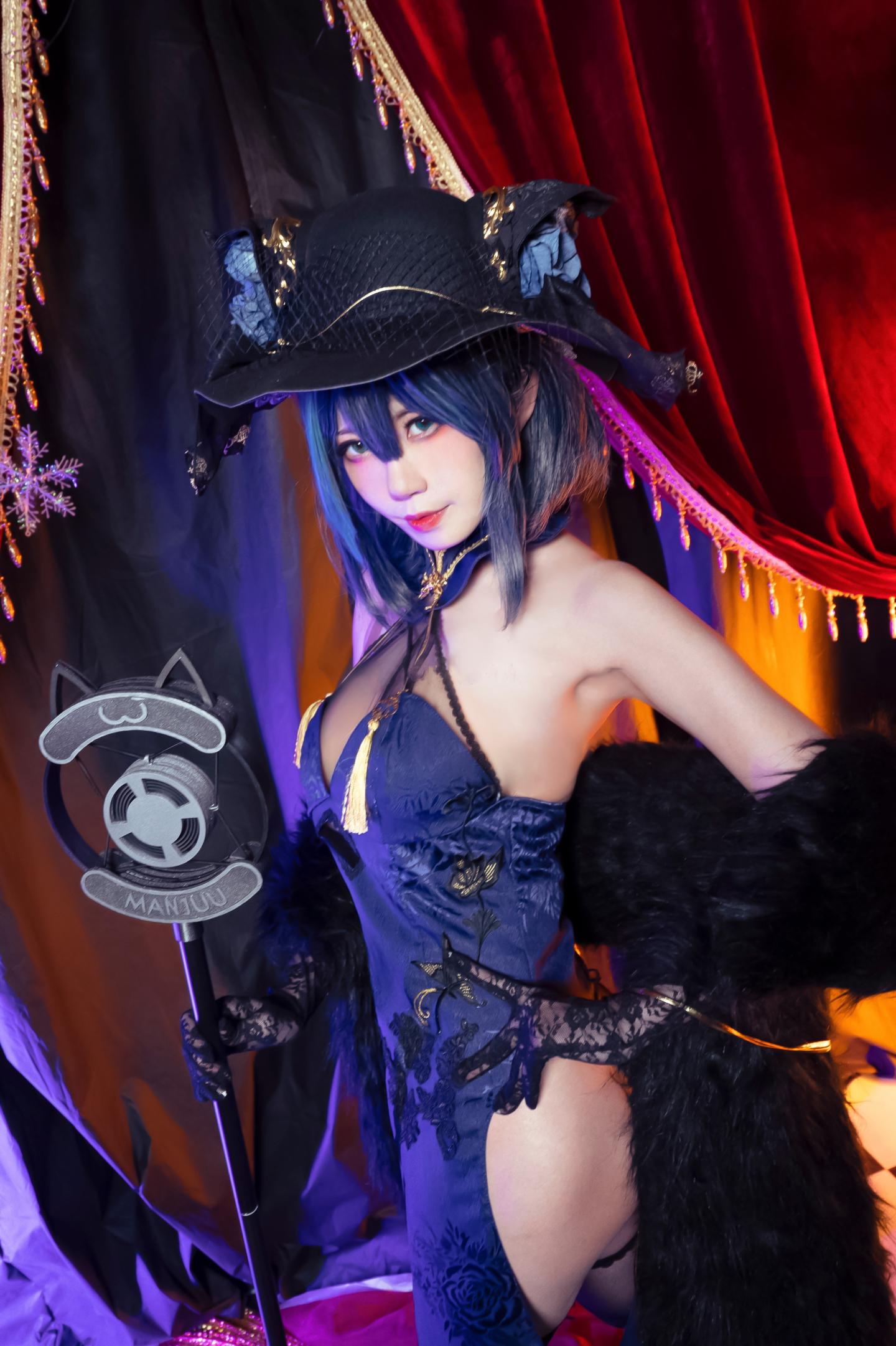 碧海航线 柴郡旗袍 『 音乐绚烂CaitSith 』COS图欣赏-3 碧海航线 柴郡旗袍 『 音乐绚烂CaitSith 』COS图欣赏-3